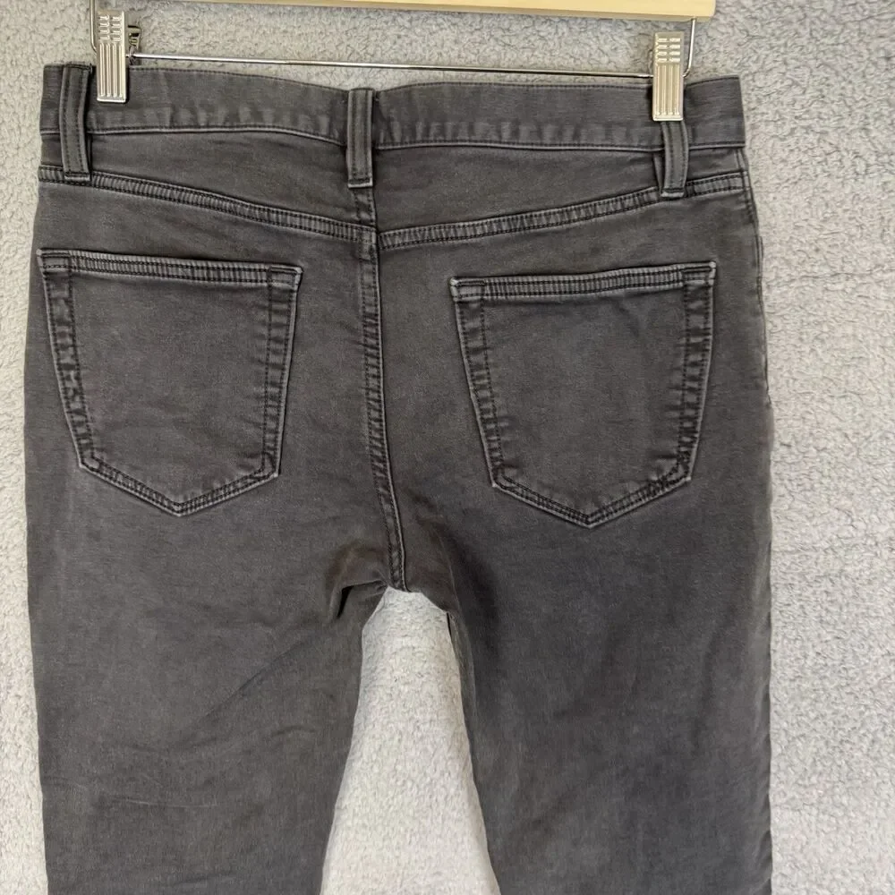S Banana Republic Pants Mens 31x27 Grey Slim Fit Traveler‎ Chino Tapered Leg